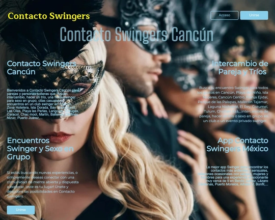 Contacto Swingers Cancún Logo