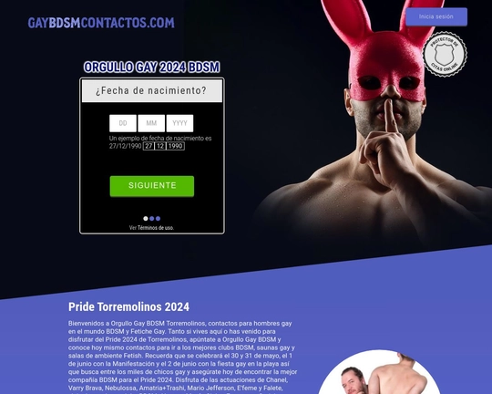 Orgullo Gay BDSM 2024 Torremolinos Logo