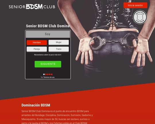 Senior BDSM Club Domina Logo