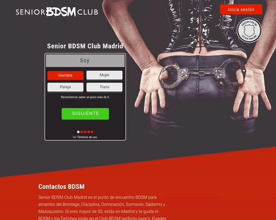 Senior BDSM Club♣️Madrid Logo