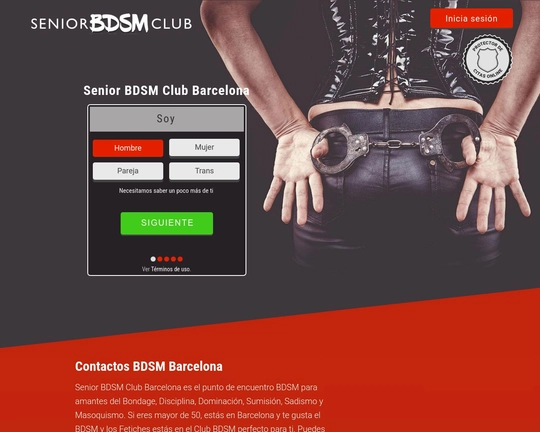 Senior BDSM Club♣️Barcelona Logo